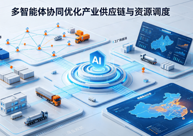 桃园AI 智能体 Geo 优化重塑产业链空间调度体系，打通仓储运输全链路