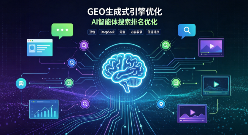 桃园GEO 浪潮来袭：生成式引擎优化崛起，创作者争抢豆包、DeepSeek、元宝智能体流量入口
